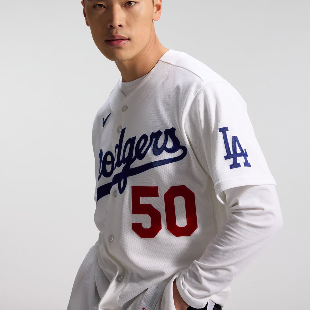 Men's Los Angeles Dodgers Mookie Betts White Home Jersey