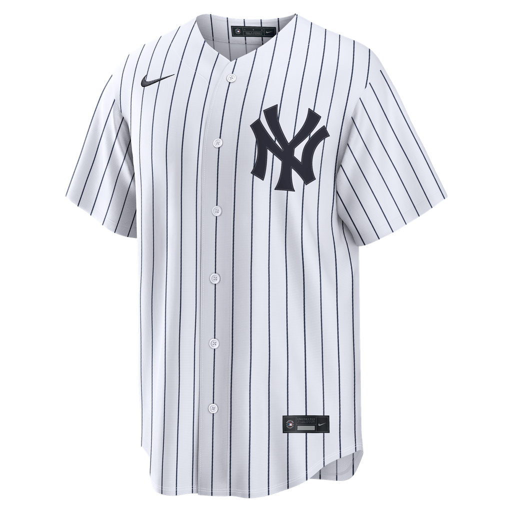 Men's New York Yankees Luis García Jr. White Home Replica Jersey