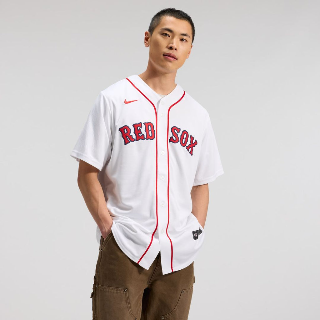 Men's Boston Red Sox Roman Anthony White Home Replica Jersey
