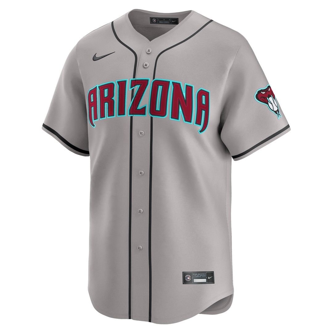 Men's Arizona Diamondbacks Corbin Carroll Gray Road Player Jersey