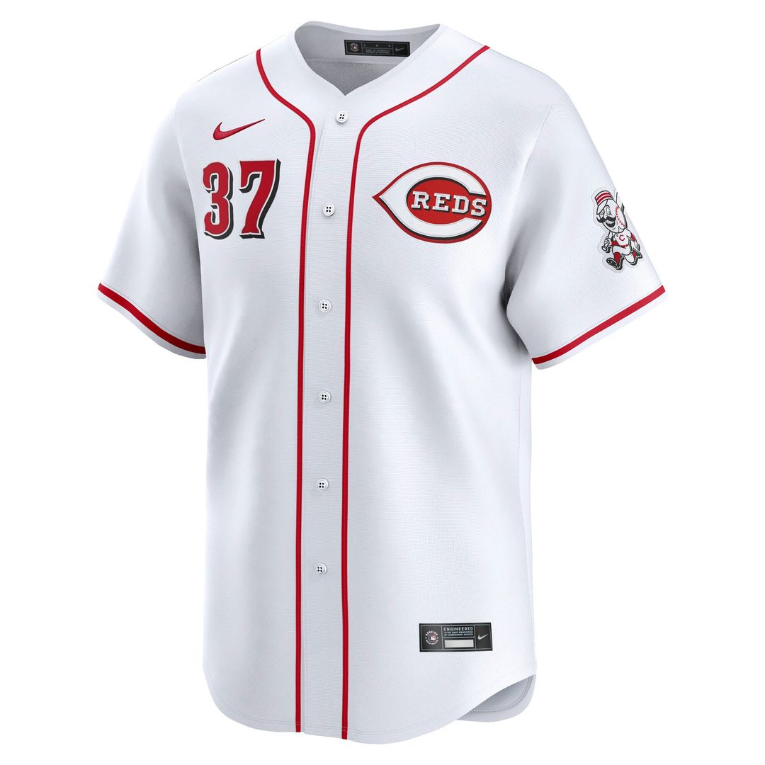 Men's Cincinnati Reds Tyler Stephenson White Home Player Jersey