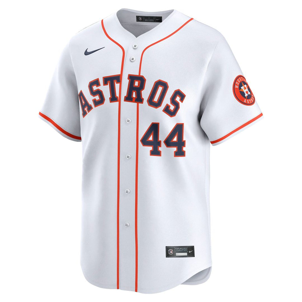 Men's Houston Astros Yordan Alvarez White Home Player Jersey