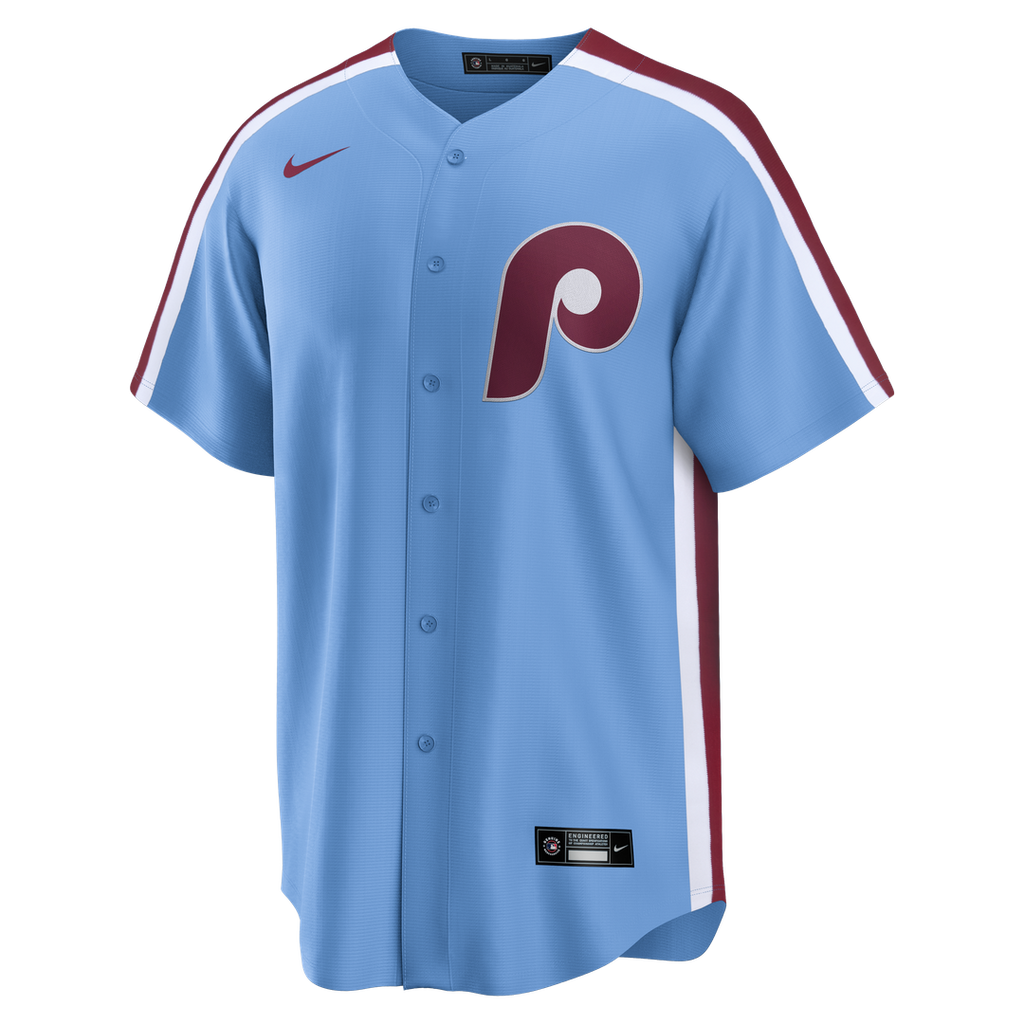 Men's Philadelphia Phillies Bryce Harper Light Blue Alternate Replica Jersey