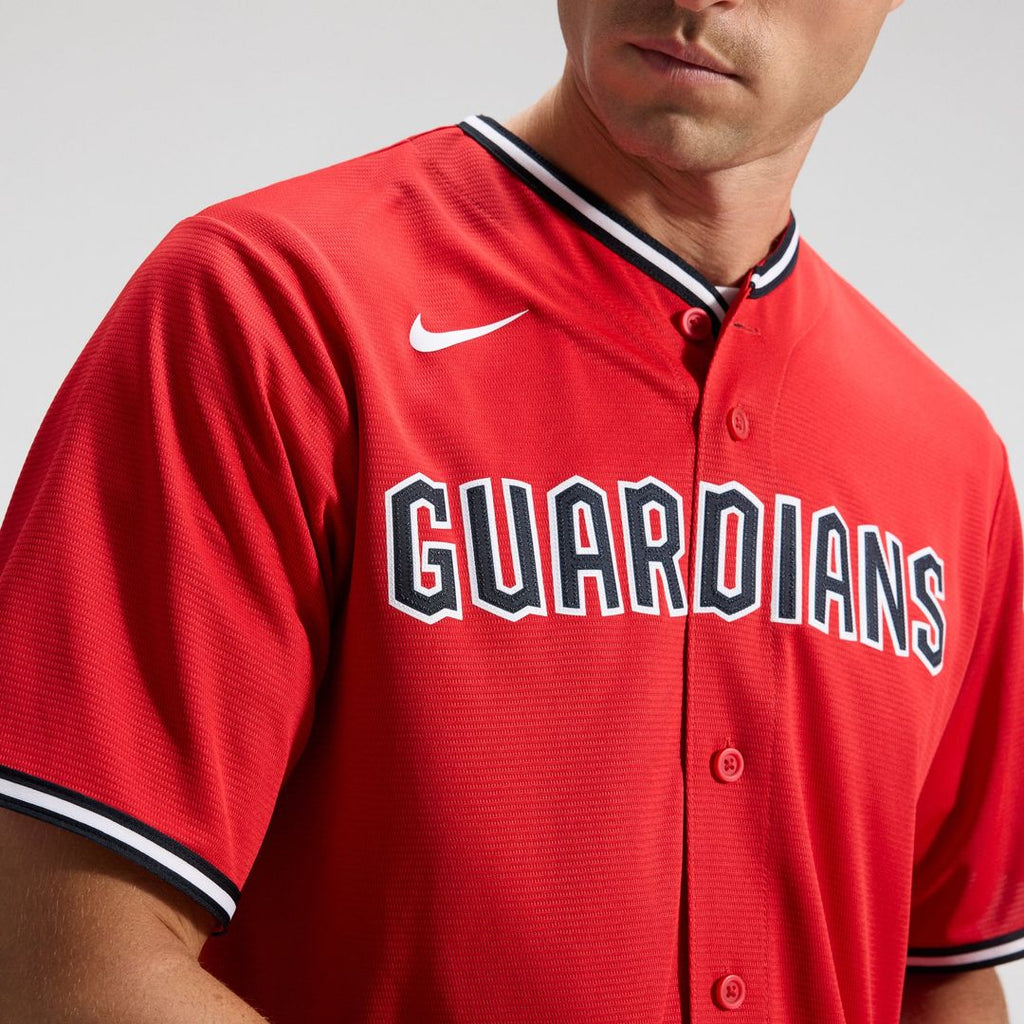 Men's Cleveland Guardians Red Alternate 2 Replica Jersey