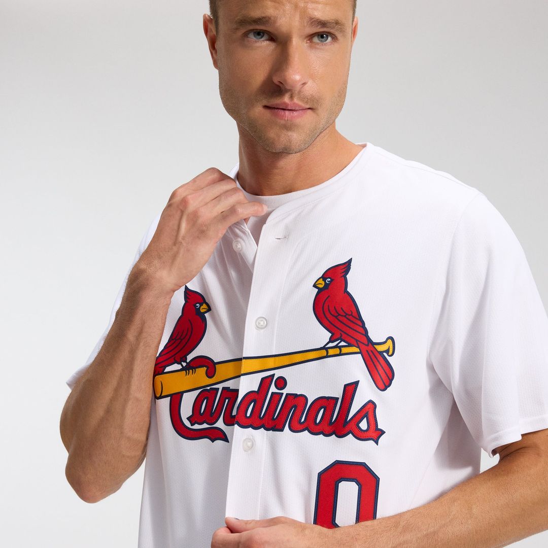 Men's St. Louis Cardinals Masyn Winn White Home Jersey