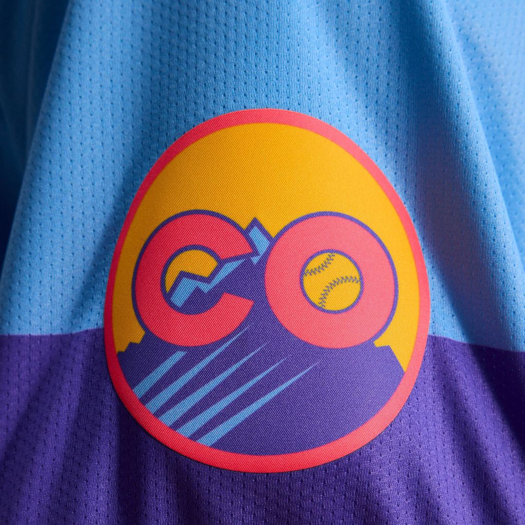 Men's Colorado Rockies Purple/Light Blue 2025 City Connect Jersey