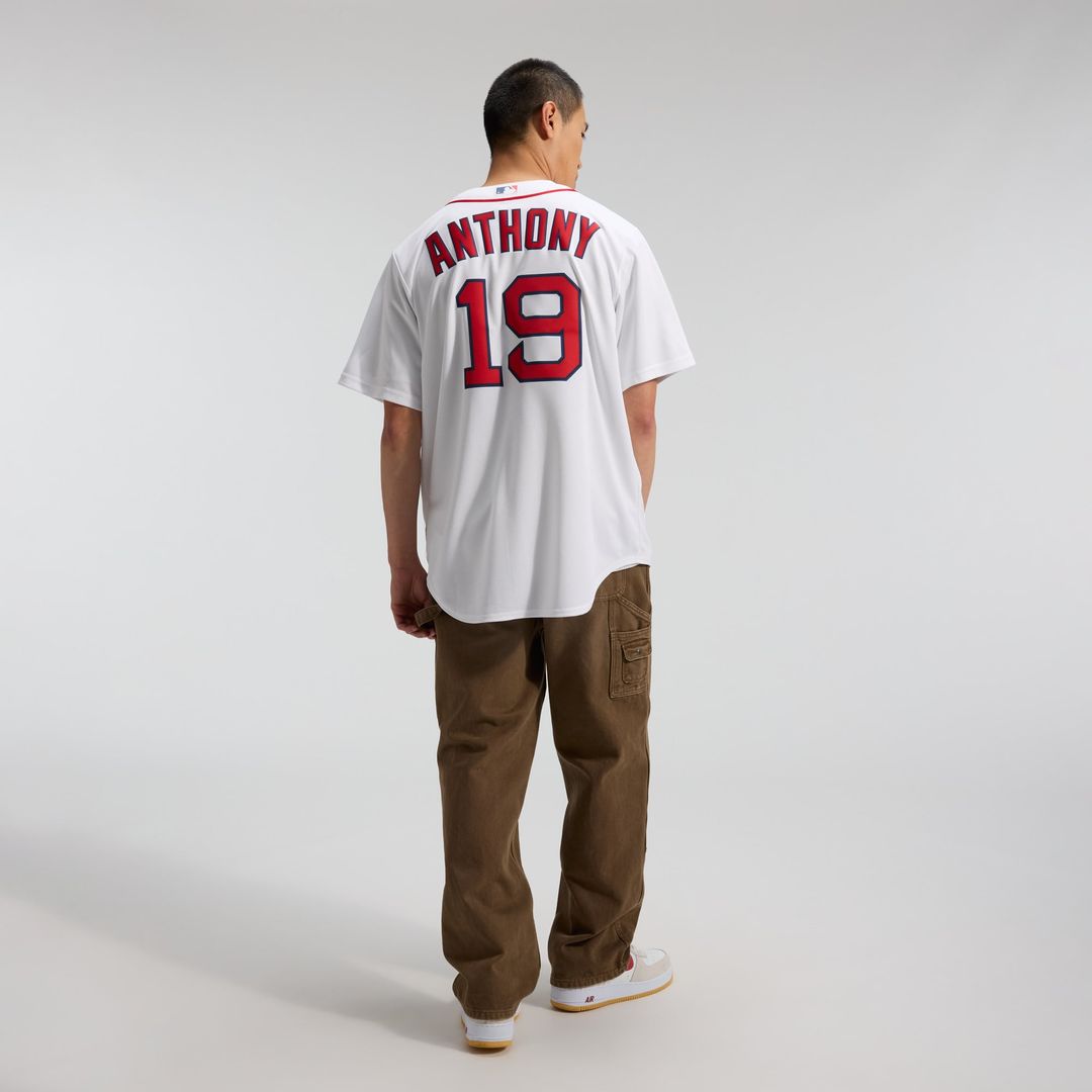 Men's Boston Red Sox Roman Anthony White Home Replica Jersey