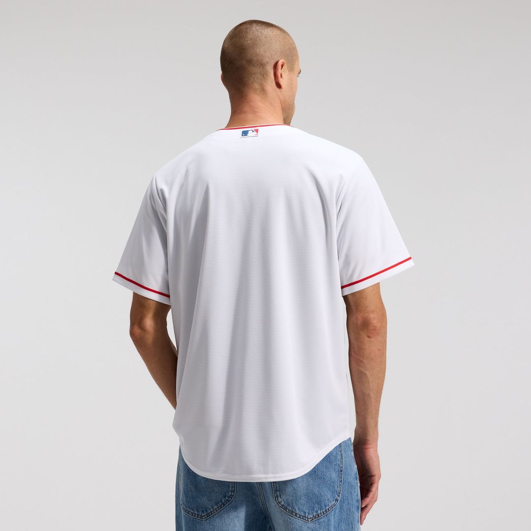 Men's Los Angeles Angels White Home Replica Team Jersey