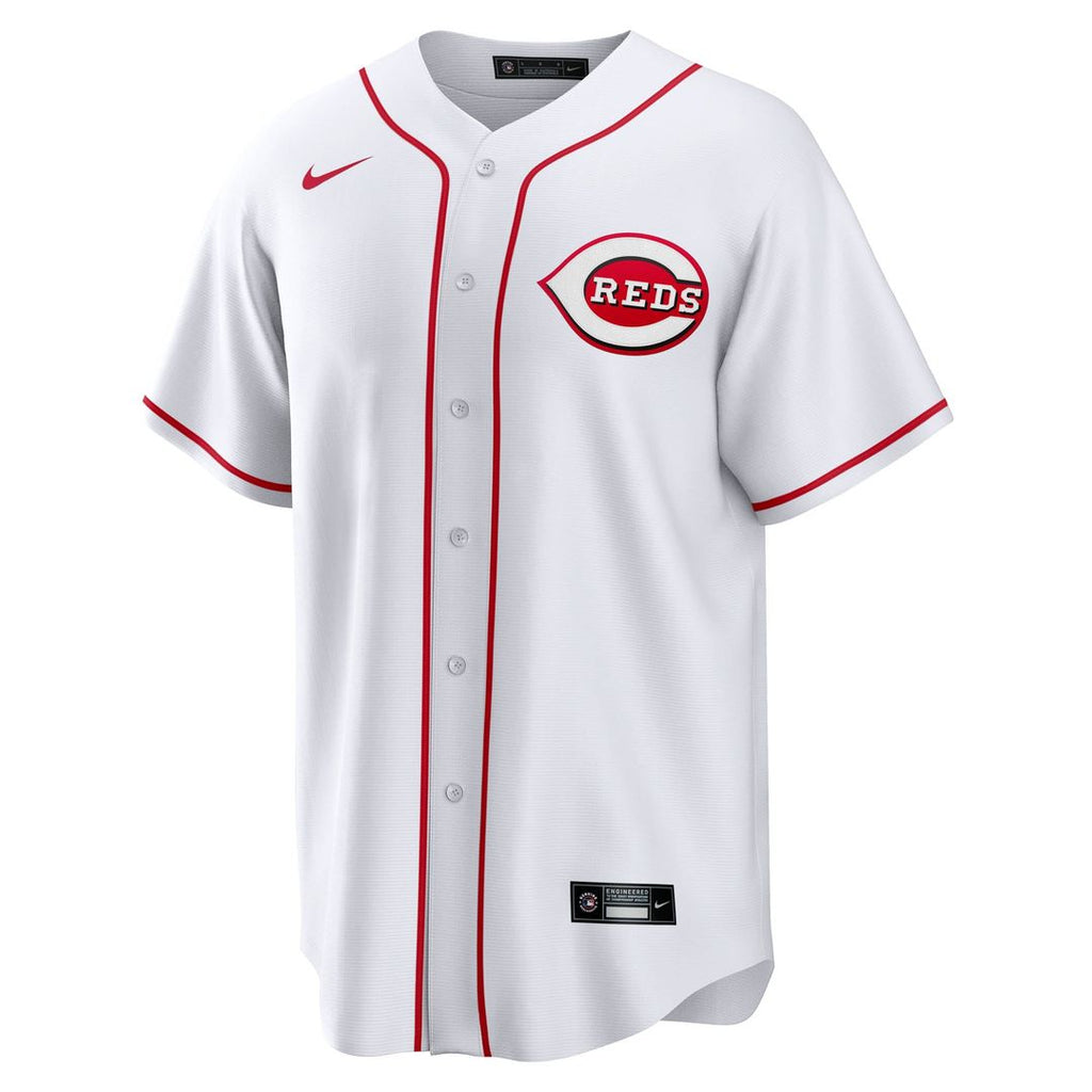 Men's Cincinnati Reds Jose Trevino White Home Replica Jersey