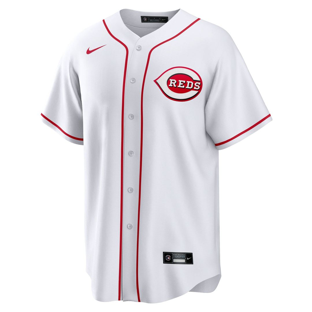 Men's Cincinnati Reds Jose Trevino White Home Replica Jersey