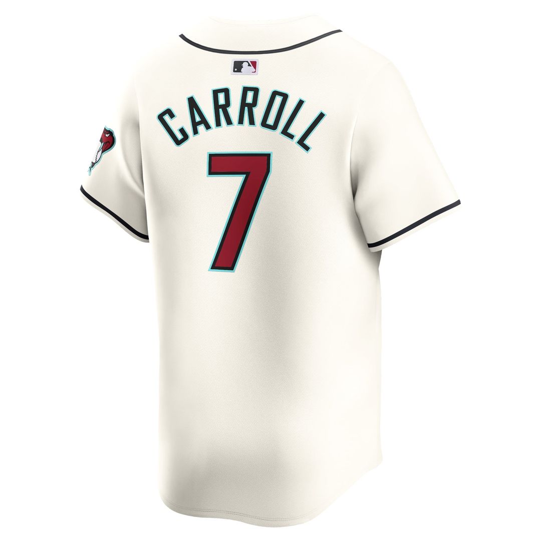 Men's Arizona Diamondbacks Corbin Carroll White Home Player Jersey