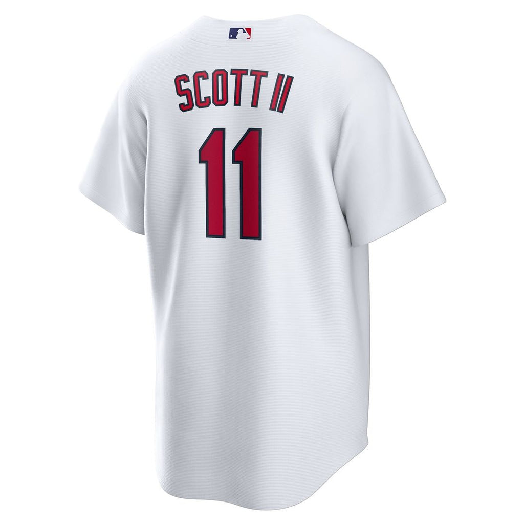 Men's St. Louis Cardinals Victor Scott II White Home Replica Jersey