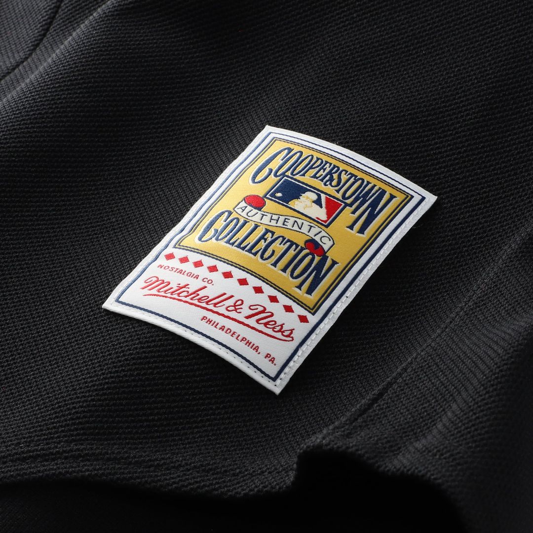 Men's Cincinnati Reds Ken Griffey Jr. it Black Mesh Batting Practice Jersey