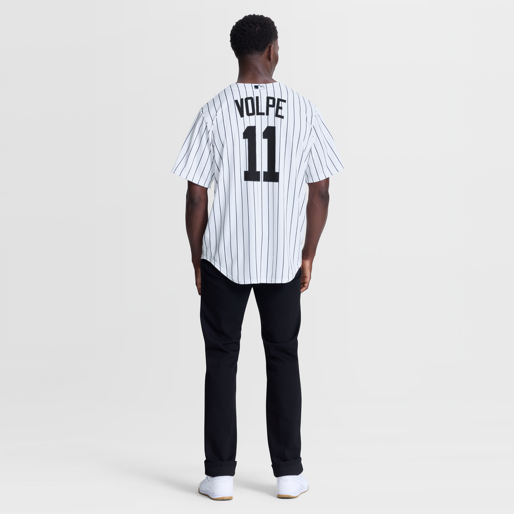 Men's New York Yankees Anthony Volpe White Home Replica Jersey