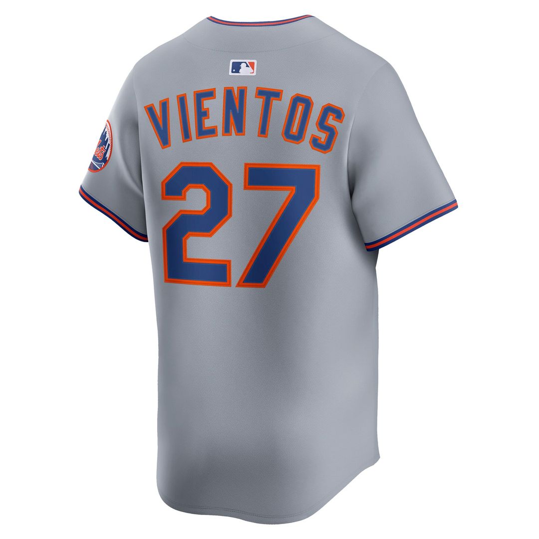Men's New York Mets Mark Vientos Gray All-Star Jersey