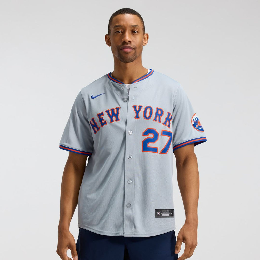 Men's New York Mets Mark Vientos Gray All-Star Jersey