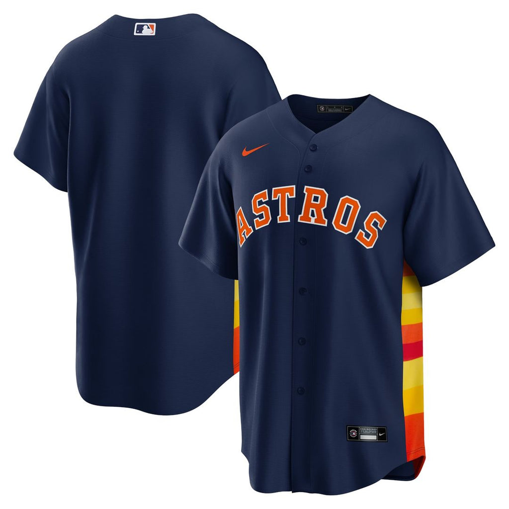 Men's Houston Astros Orange Alternate Replica Team Jersey