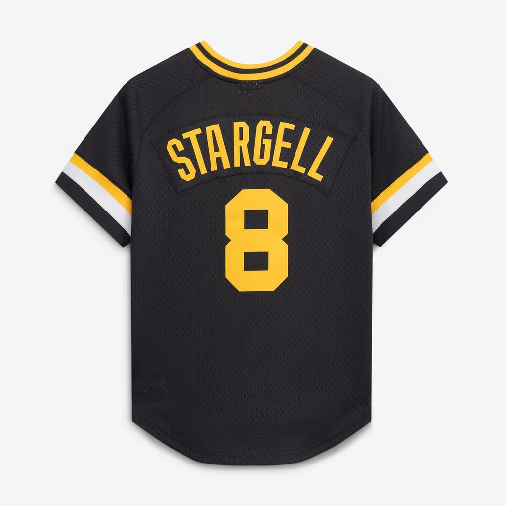 Men's Pittsburgh Pirates Willie Stargell Black Batting Practice Jersey