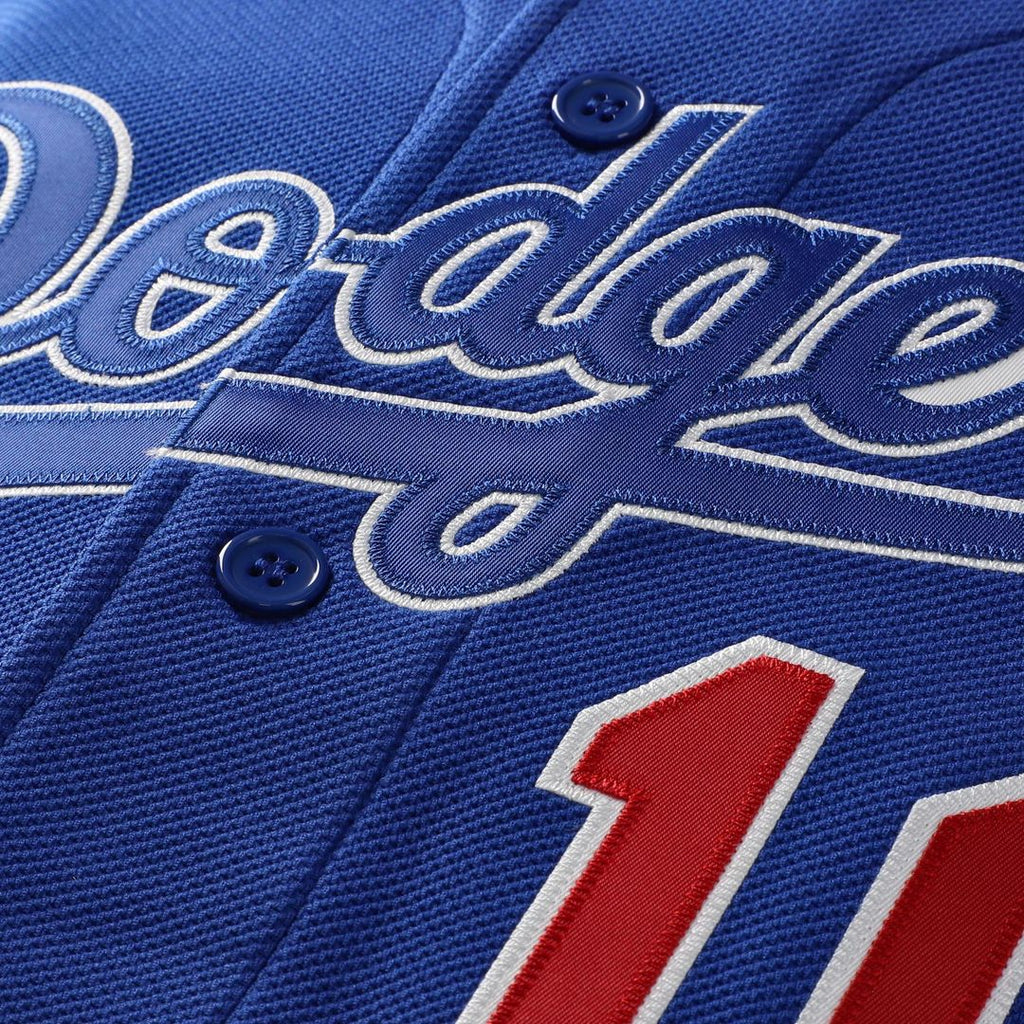Men's Los Angeles Dodgers Hideo Nomo Royal 2004 Batting Practice Jersey