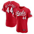 Men's Cincinnati Reds Elly De La Cruz Red Alternate Sponsor Patch Jersey