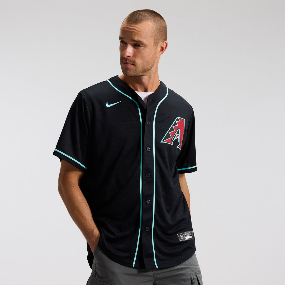Men's Arizona Diamondbacks Corbin Carroll Black Alternate Replica Jersey