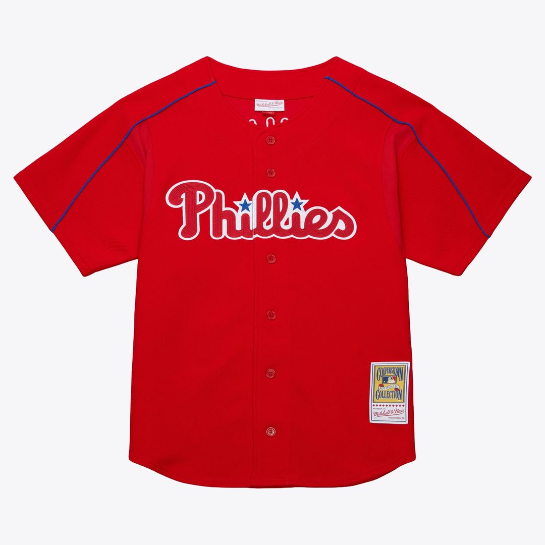 Men's Philadelphia Phillies Ryan Howard Red Big & Tall Mesh Batting Practice Jersey