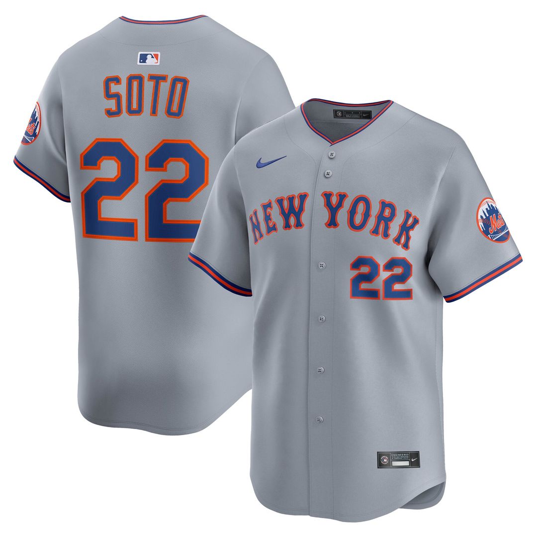 Men's New York Mets Juan Soto Black Alternate Player Jersey
