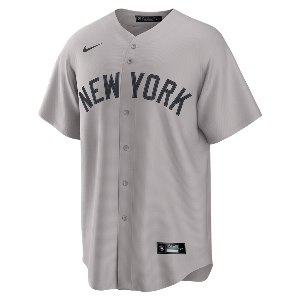 Men's New York Yankees Gerrit Cole Gray Road Replica Jersey