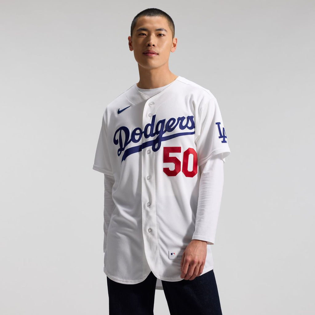 Men's Los Angeles Dodgers Mookie Betts White Home Jersey