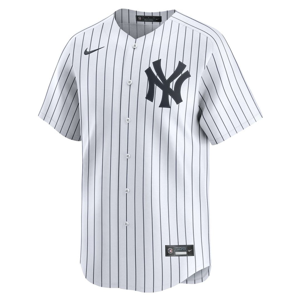 Men's New York Yankees Mickey Mantle White Home Player Jersey
