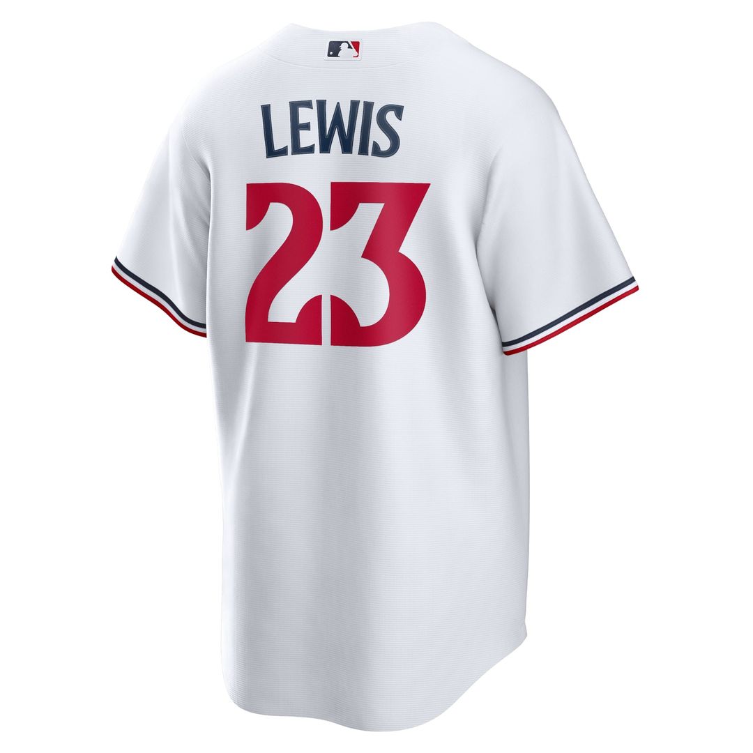 Men's Minnesota Twins Royce Lewis White Replica Player Jersey