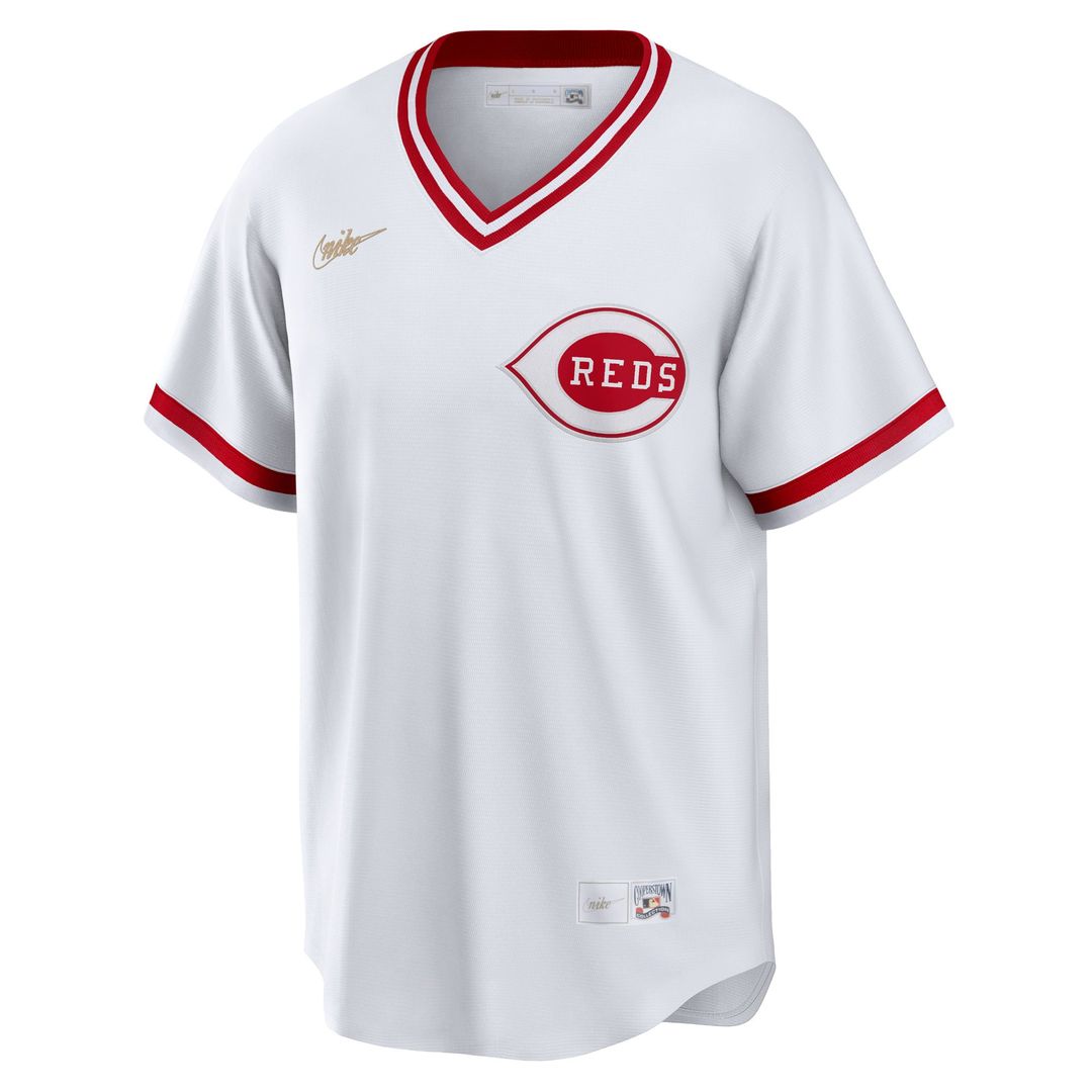 Men's Cincinnati Reds White Home Team Jersey