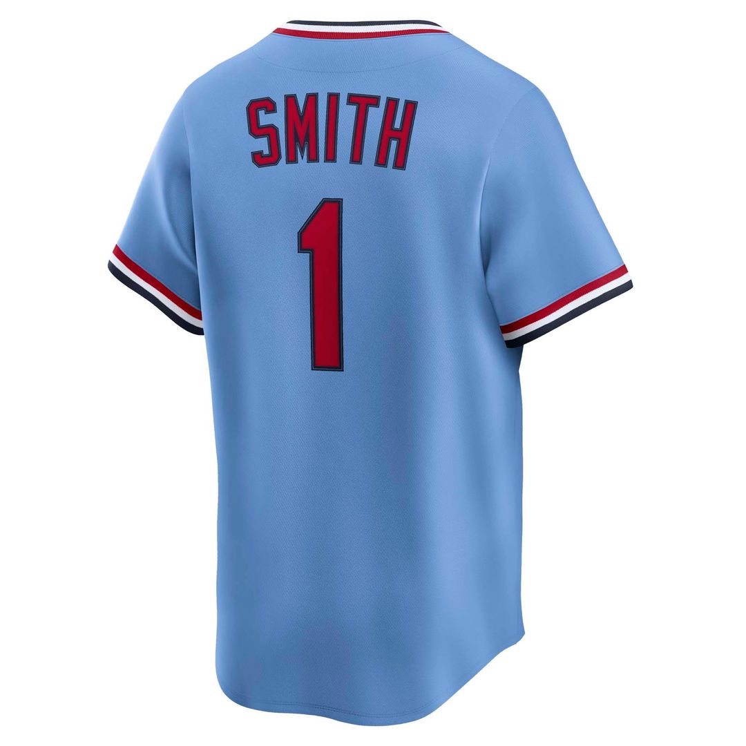 Men's St. Louis Cardinals Ozzie Smith White Throwback Jersey
