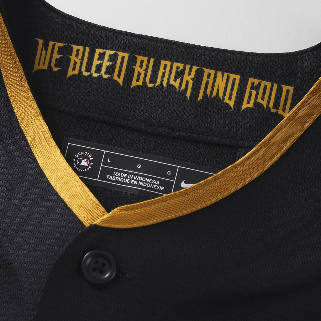 Men's Pittsburgh Pirates Black 2026 City Connect Stadium Jersey