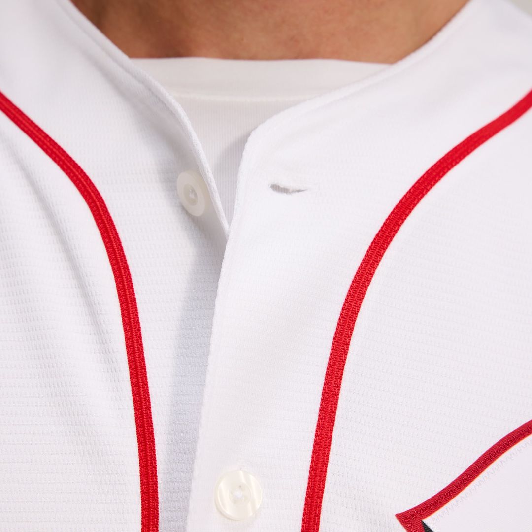 Men's Cincinnati Reds White Home Replica Team Jersey