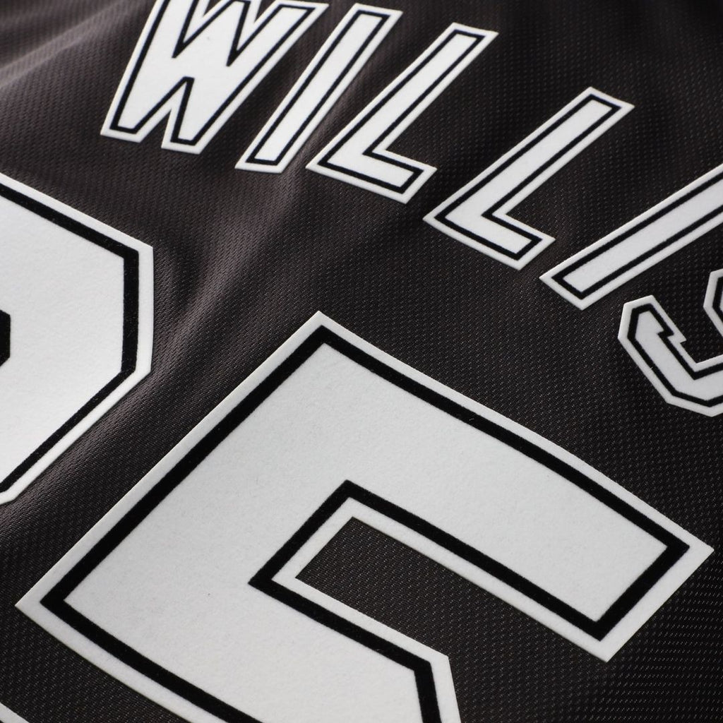 Men's Florida Marlins Dontrelle Willis Black Batting Practice Jersey