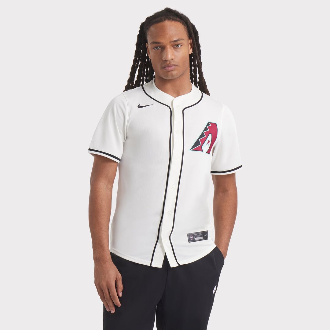 Men's Arizona Diamondbacks White Home Jersey