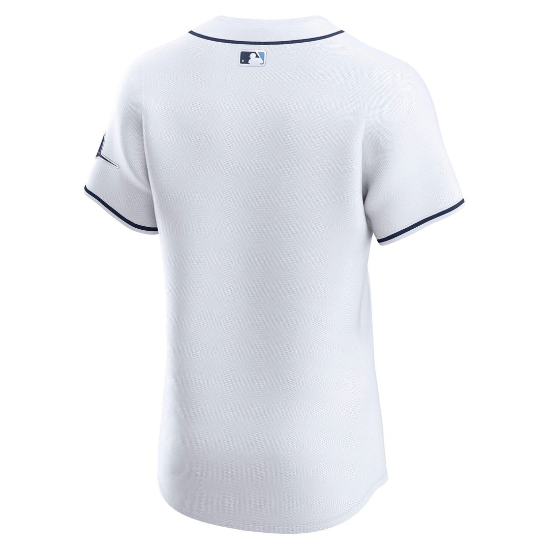 Men's Tampa Bay Rays White Home Elite Jersey