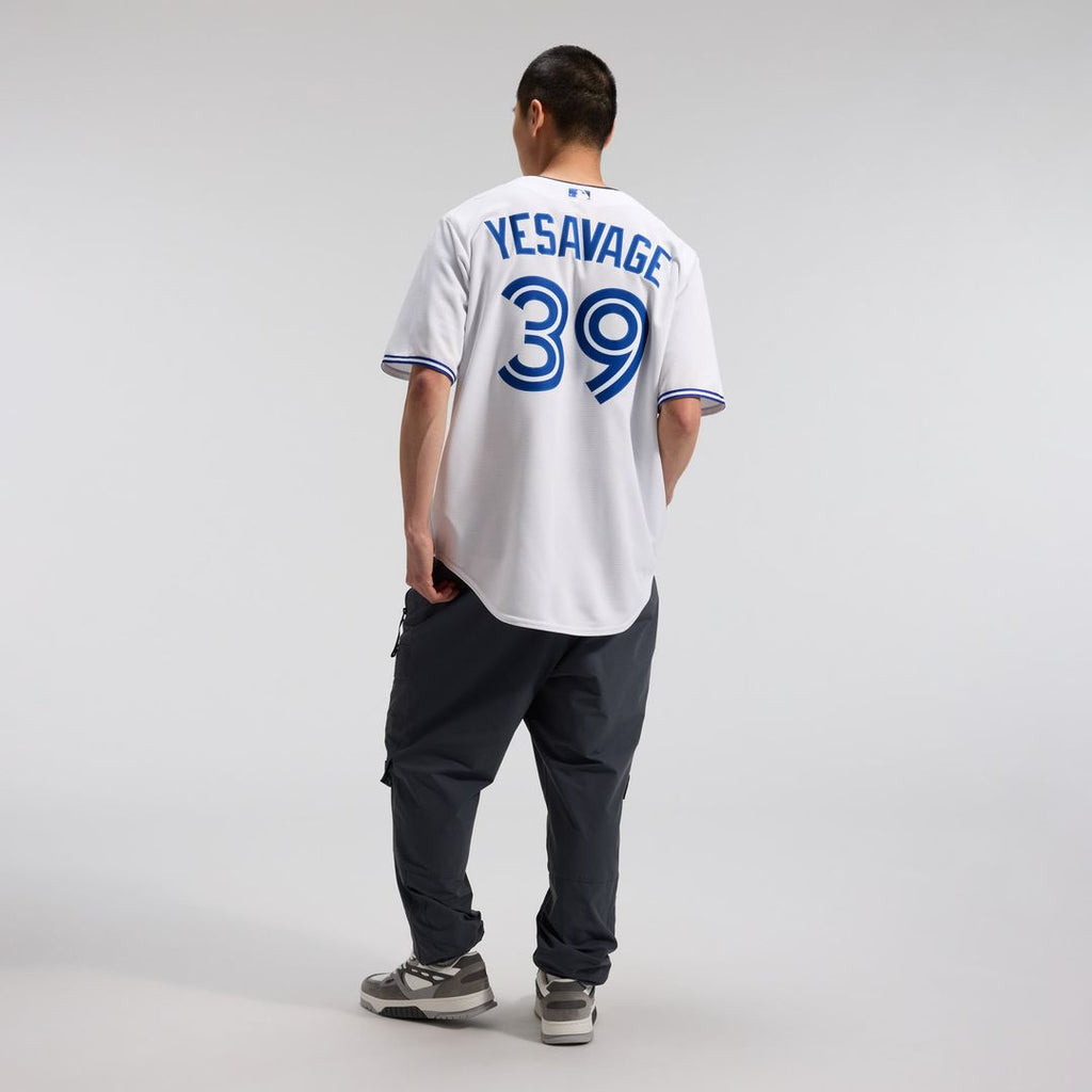 Men's Toronto Blue Jays Trey Yesavage White Home Replica Jersey