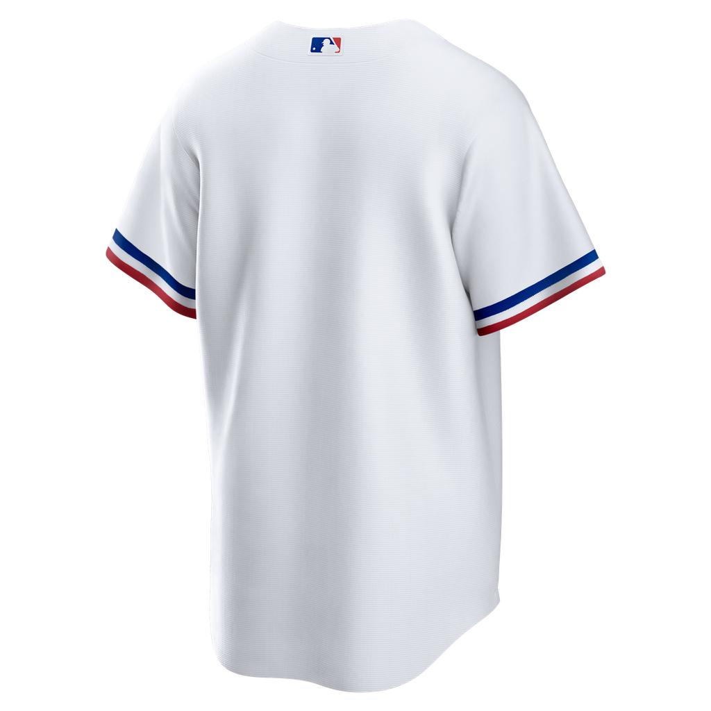 Men's Texas Rangers White Home Big & Tall Replica Jersey