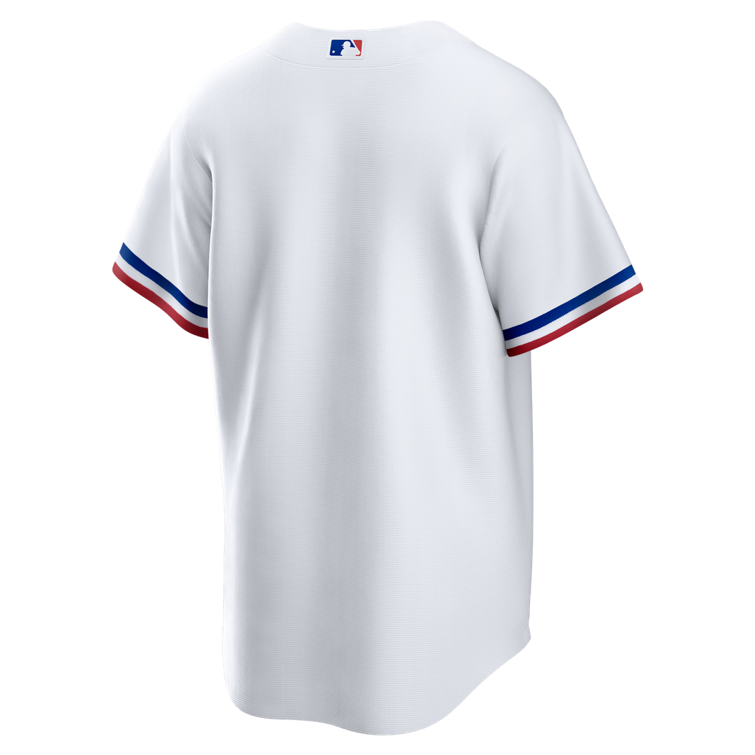 Men's Texas Rangers White Home Big & Tall Replica Jersey