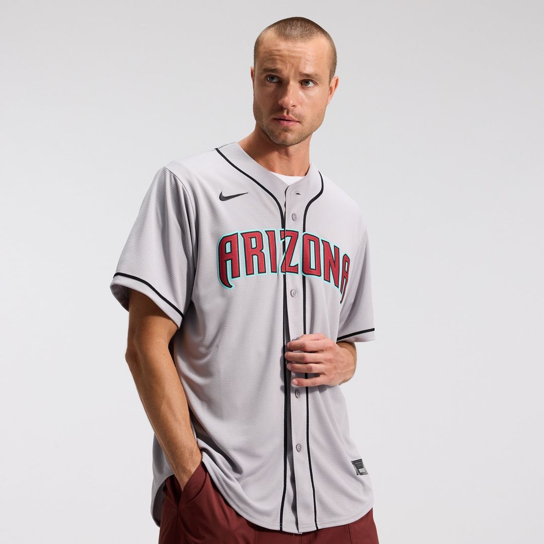 Men's Arizona Diamondbacks Corbin Carroll Black Alternate Replica Jersey