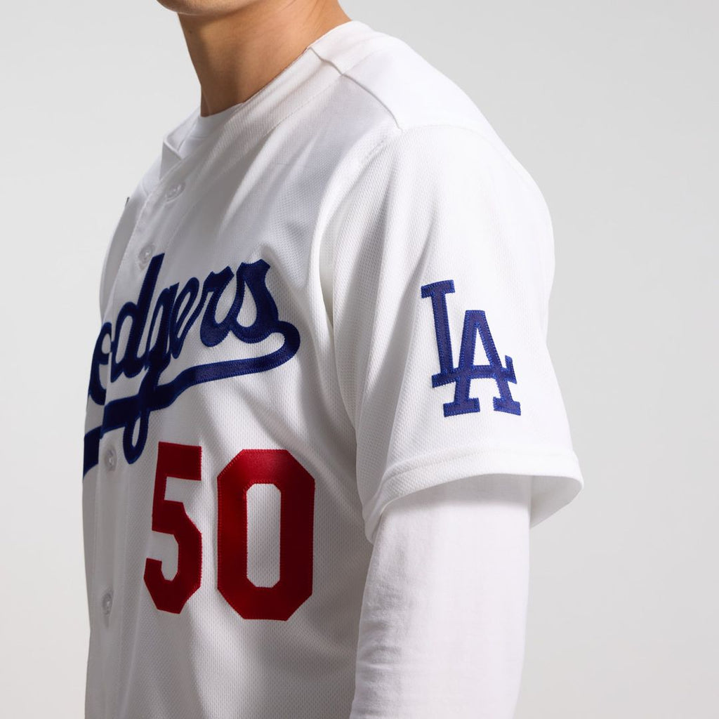 Men's Los Angeles Dodgers Mookie Betts White Home Jersey