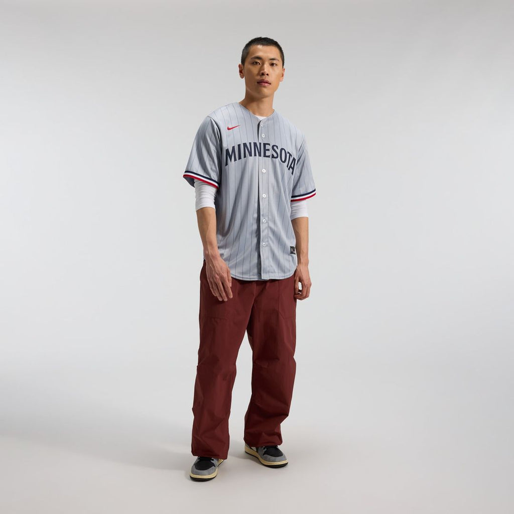 Men's Minnesota Twins Gray Road Replica Team Jersey