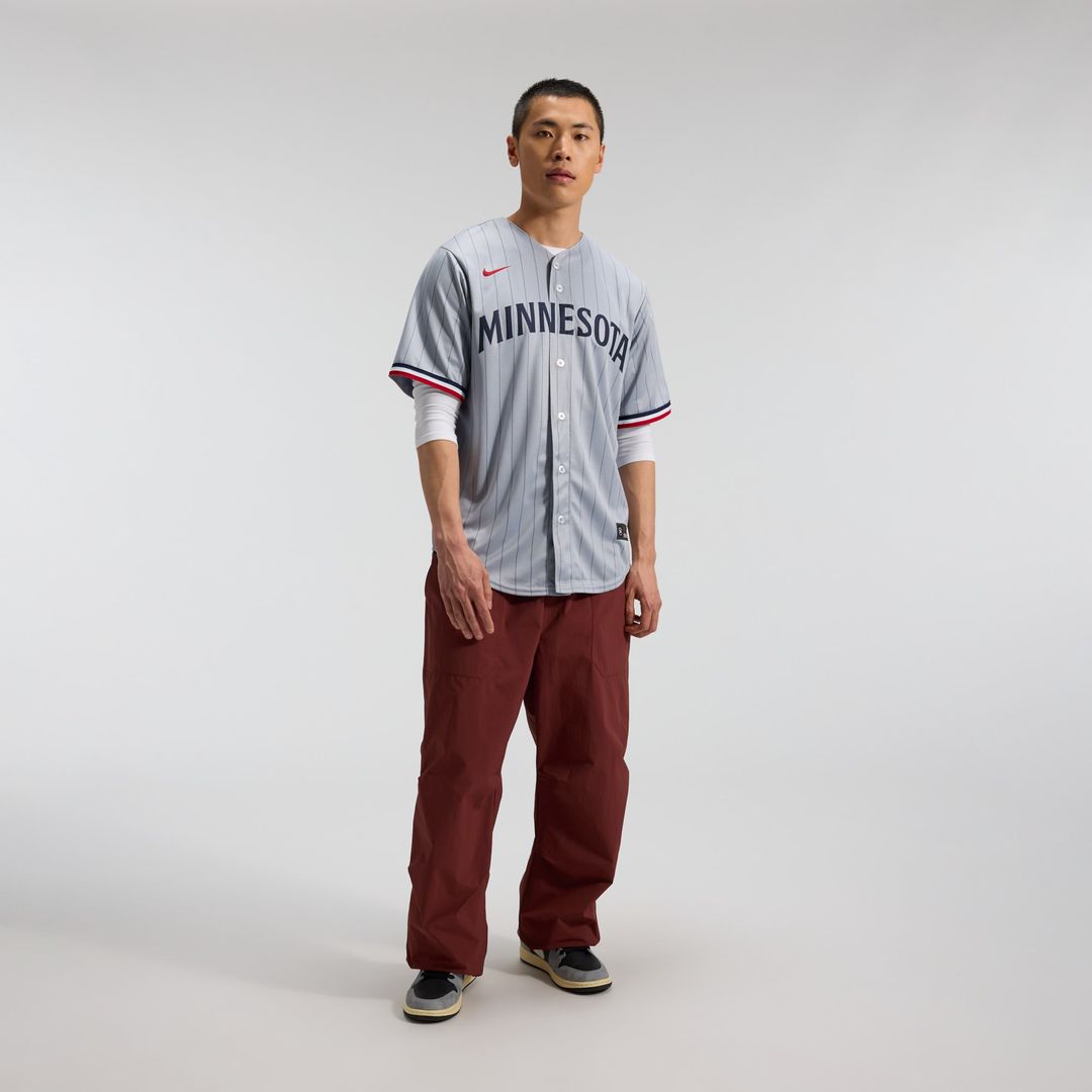 Men's Minnesota Twins White Home Replica Team Jersey