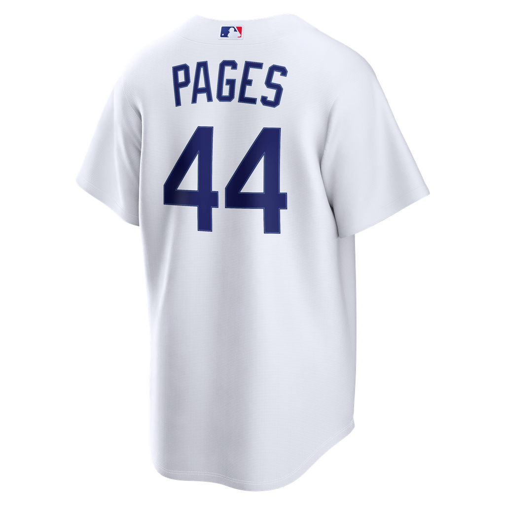 Men's Los Angeles Dodgers Andy Pages White Home Replica Jersey