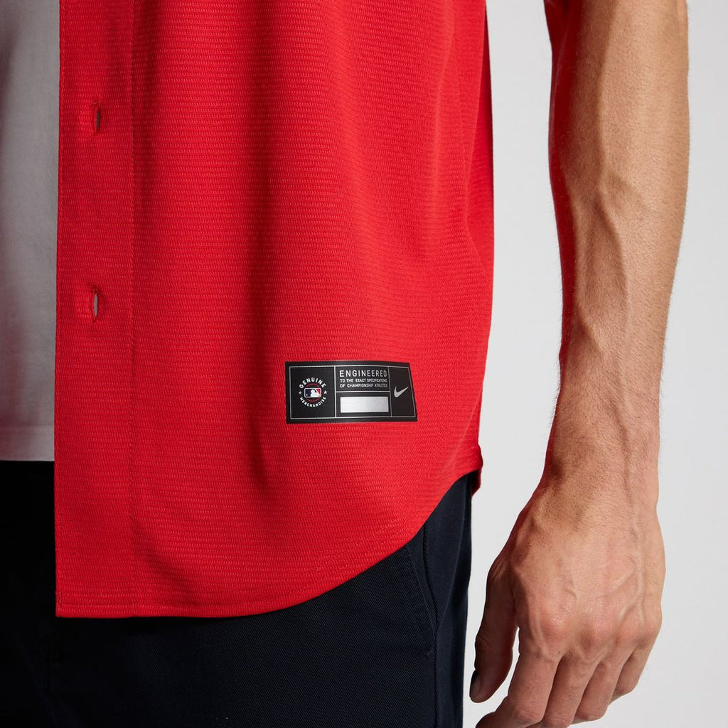 Men's Cleveland Guardians Red Alternate 2 Replica Jersey
