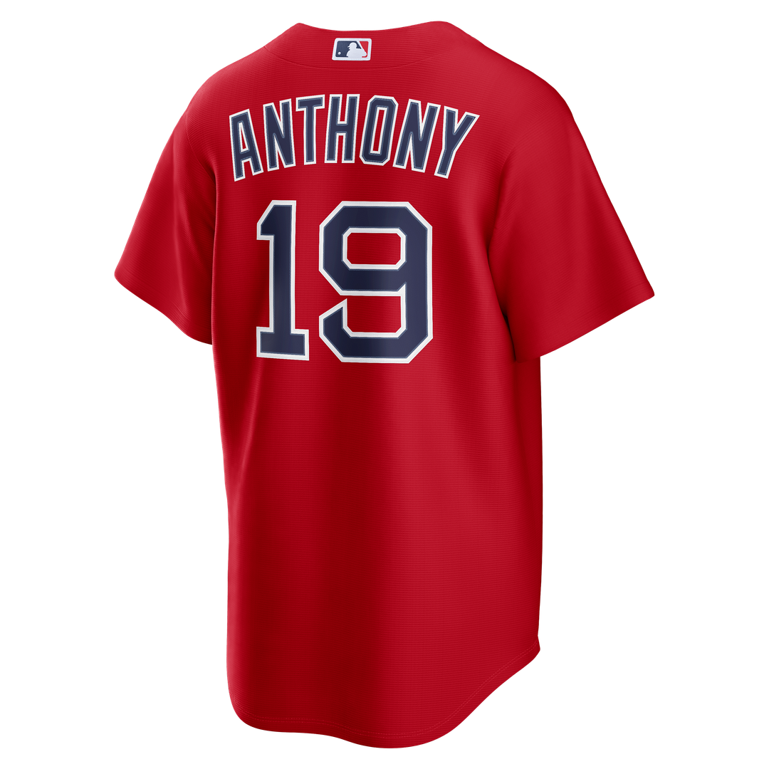 Men's Boston Red Sox Roman Anthony Red Alternate Replica Jersey