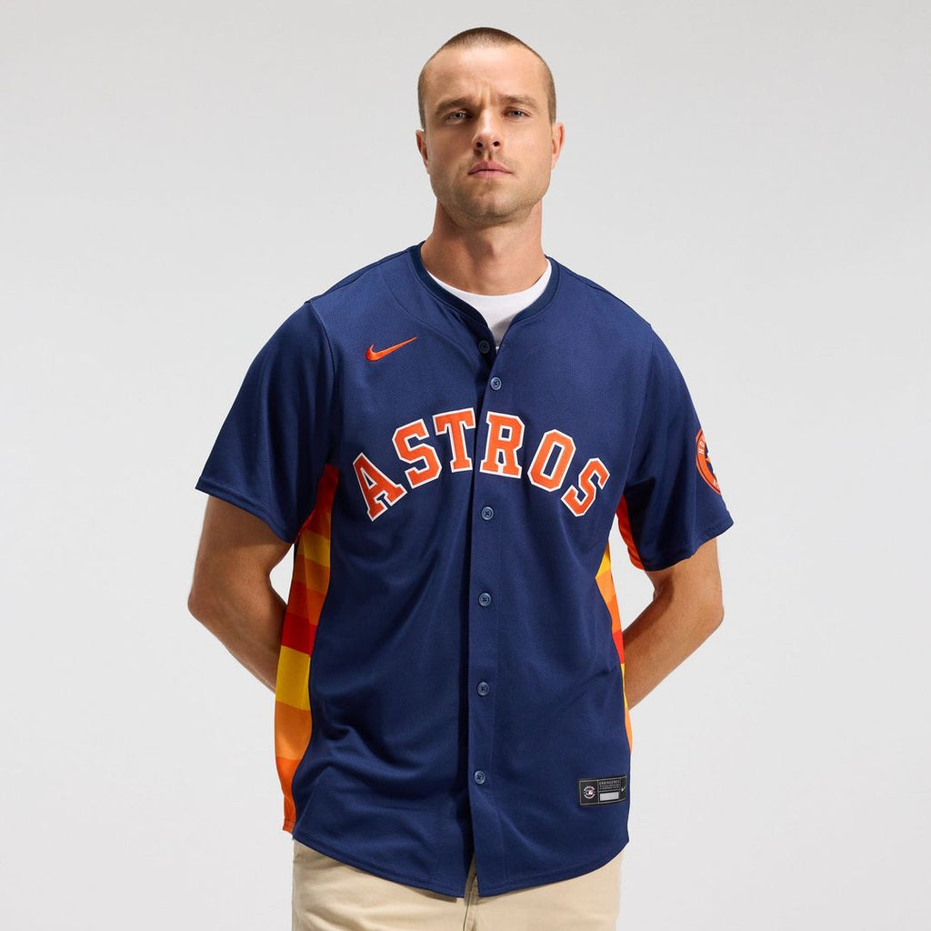 Men's Houston Astros Jose Altuve Navy Alternate Player Jersey