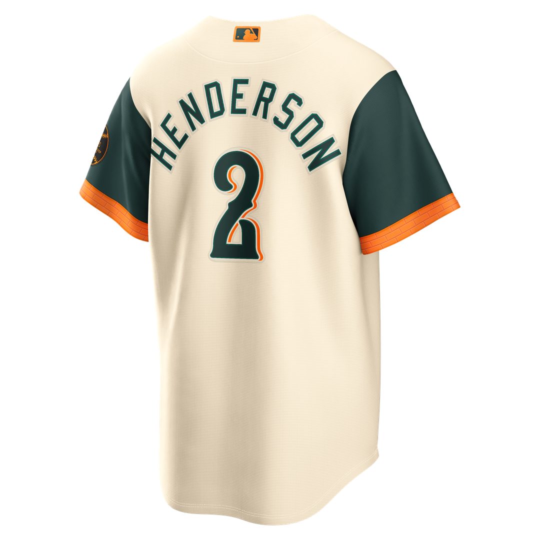 Men's Baltimore Orioles Gunnar Henderson Cream 2026 City Connect Stadium Jersey